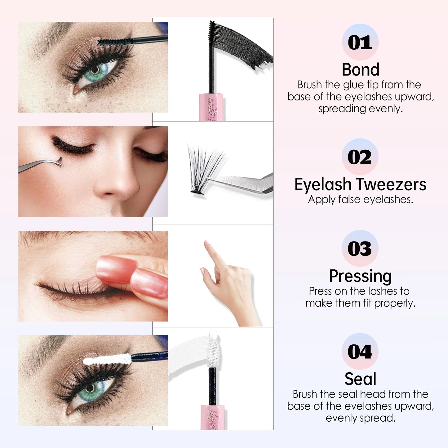 Velure Lash Essentials Kit β Bond, Seal, Remove & Apply Like a Pro
