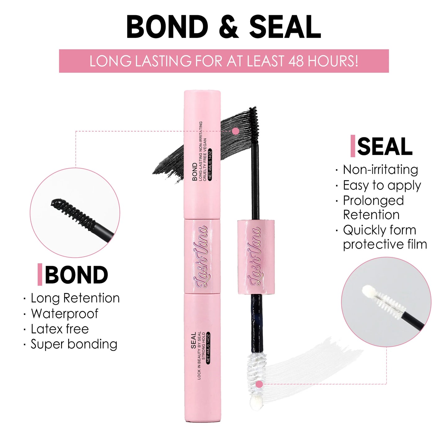Velure Lash Essentials Kit – Bond, Seal, Remove & Apply Like a Pro