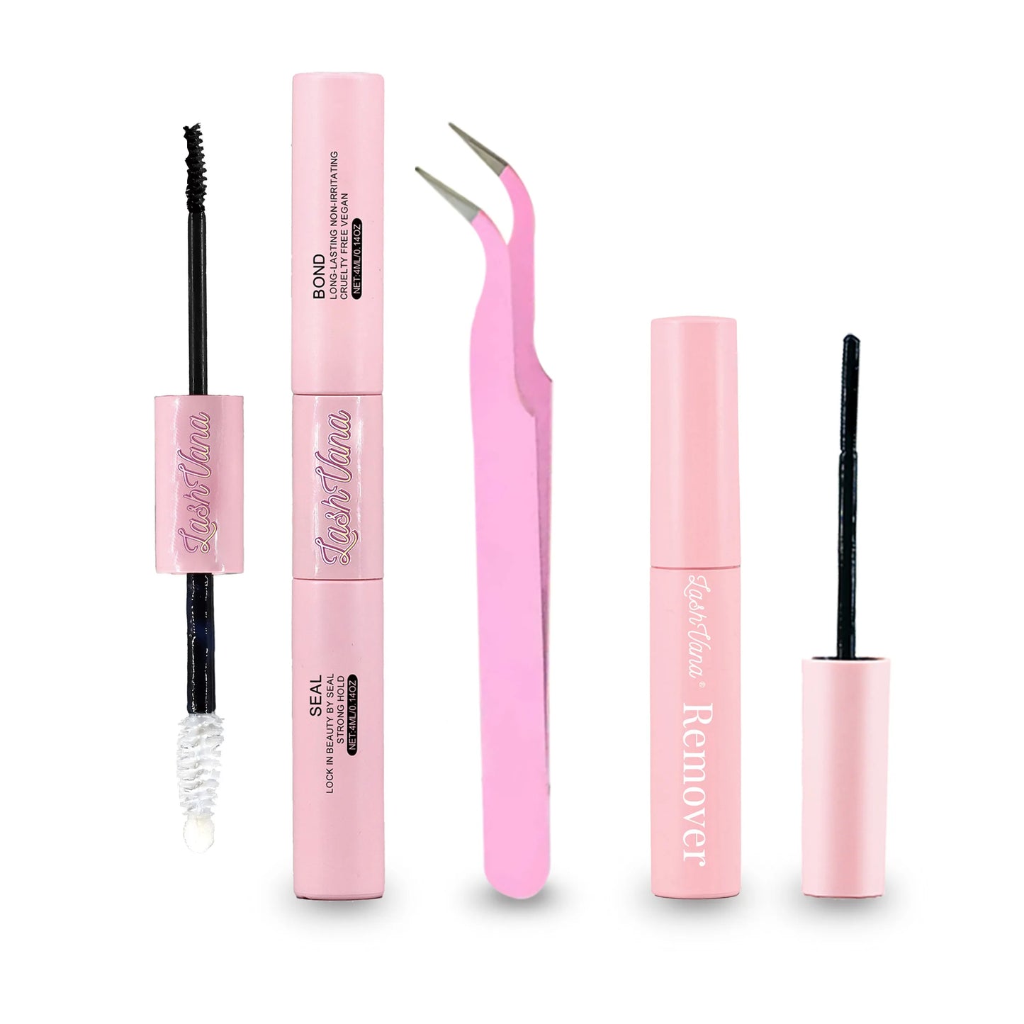 Velure Lash Essentials Kit – Bond, Seal, Remove & Apply Like a Pro